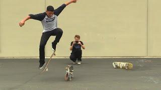 SKATEBOARD LESSONS | SWITCH OLLIE