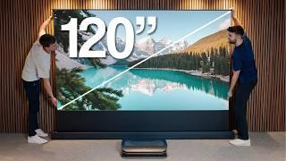 The ULTIMATE setup? 120" AWOL Vision LTV-3000 Pro Laser Projector Review