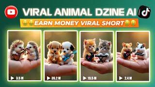 Create Viral Animal Short with Dzine AI- No KlingAI No hailuoai