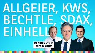 Im Fokus: Zweite Reihe. MDAX, SDAX, Russell 2000, KWS, Einhell, Bechtle - Rendezvous mit Harry