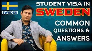 Student Visa in Sweden Common Questions and Answers || Study in Sweden from bd |