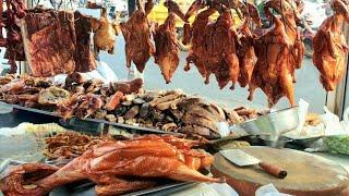 Top Meat! From Cambodia Street Food - Best Food in Phnom Penh City, Best Meat BBQ, Pork Braised