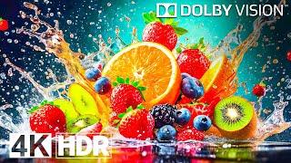 Dolby Vision 4K HDR 120fps OLED Fruits 4K