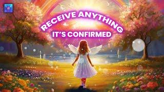 IT'S CONFIRMED  Receive Money, Love, Good Luck  Manifest Your Dreams and Desires