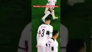 Cristiano Ronaldo 2 goal vs Luxembourg #cristiano #ronaldo #short