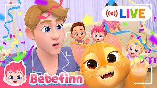  LIVEㅣBest Bebefinn Nursery Rhymes for KidsㅣGood Morning Song and Baby Shark