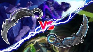 RGX Karambit VS Reaver Karambit VALORANT Best Karambit Skins