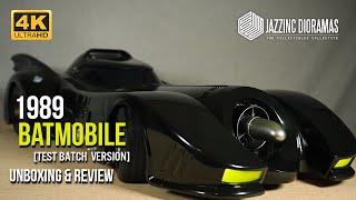 Batman 1989 - JazzInc Dioramas Batmobile  1/6 Scale Vehicle Unboxing & Review