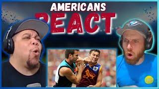 AMERICAN REACTS TO THE BIGGEST AFL HITS EVER! || REAL FANS SPORTS