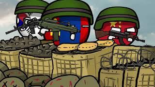 CountryBalls. War. Zombies?