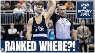 Penn State wrestling ranking surprises... Carter Starocci, Levi Haines, and others take top spots