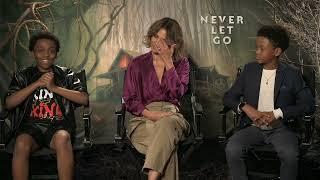 Never Let Go: Halle Berry, Anthony B. Jenkins, & Percy Daggs IV Official Interview | ScreenSlam