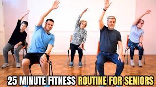 Enhance Fitness & Strength: 25-Minute Exercises for Seniors