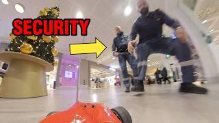 Crazy Security Steals RC Car in Shopping Mall