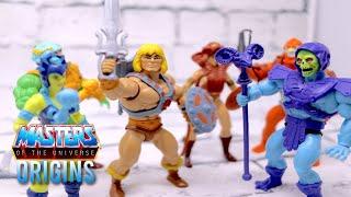 Masters Of The Universe Origins - Wave 1 Figures Review!