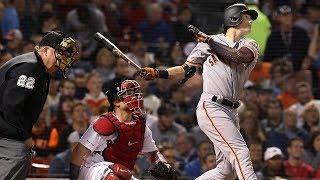 Mike Yastrzemski Homers In His Fenway Park Debut | September 17, 2019 | 2019 MLB Season