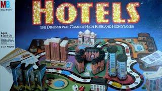 Ep 32: Hotels Board Game Review (Milton Bradley 1987) + How To Play