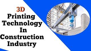 A seminar on 3D printing technology in the construction industry by #HarshitBharti