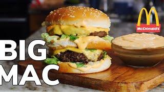 How To Make A BIG MAC BURGER AT HOME| Copycat Recipe