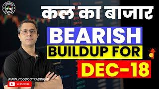 Kal Ka Bazaar || Nifty & Banknifty, Sensex Prediction For Dec-18 || कल का बाजार