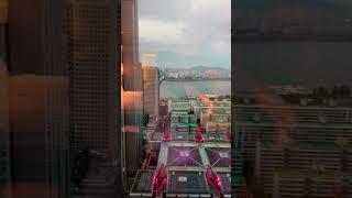 Conrad Hotel King Suit Window View, Seoul Korea #conradhotel #hilton #seoulkorea #southkorea