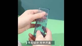 B0870 便攜式透明迷你收納盒(2入)