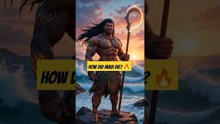 The Untold Story: How Maui the Demigod from Moana Met His End #maui #moana #shorts