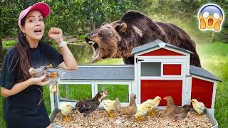 UN OSO ENTRA a la CASA y ESTO PASA  La Finquita BonitaSandra Cires Art