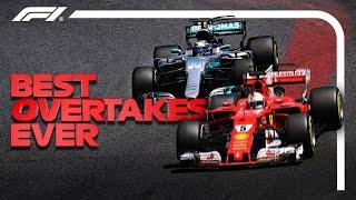 The Greatest Overtakes In F1 History!