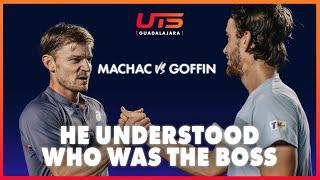 The Air Machete Tomas Machac vs The Wall David Goffin | UTS Guadalajara 2025