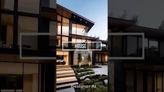 Luxury House Tour Wooden   #shorts #aiart #luxury