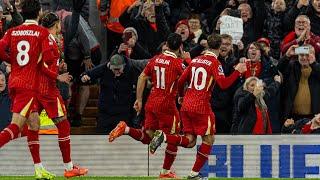 SALAH SENDS ANFIELD WILD & LIVERPOOL FANS SING TO GUARDIOLA! | Liverpool 2-0 Man City