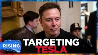 Vandalism, Gun Shots, Arson?! Protestors Across Country, Europe Target TESLA; Elon Musk RESPONDS