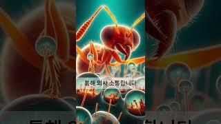 붉은 개미의 놀라운 사회 구조와 지능적 특징! #붉은개미 #개미 #redants #ant