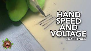 Tattooing 101-Hand Speed & Voltage