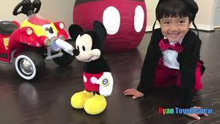 Mickey Mouse Clubhouse GIANT EGG SURPRISE OPENING Disney Junior Toys Kids Video World Biggest