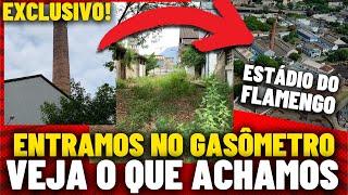 EXCLUSIVO! ENTRAMOS NO TERRENO DO GASÔMETRO | VEJA O QUE ACHAMOS - ESTÁDIO DO FLAMENGO