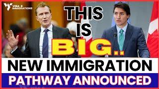 BIG NEWS BY IRCC AS New Immigration Pathway Announced by Canadian Government ~ CIC News