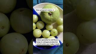 Amla (Indian gooseberry) and Guava for foetal development in pregnancy #pregnancydiet #pregnancytips