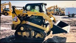 Cat 259D3 Mini Track Loader Test Drive and Camera Test Learn From What I Don't Know #254