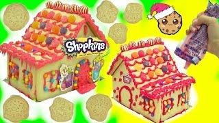 DIY  Candy Christmas Cookie House  Kit - Cookieswirlc Video