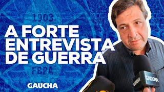 GUERRA DISPARA CONTRA JORNALISTA, REVELA PAPO COM BRAITHWAITE E GARANTE COBRANÇA A RENATO | 26/11/24