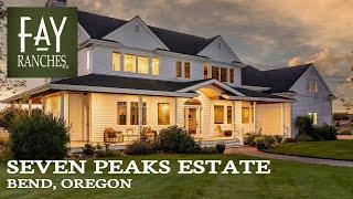 SOLD | Bend Oregon Home For Sale | Seven Peaks Estate | Oregon Property