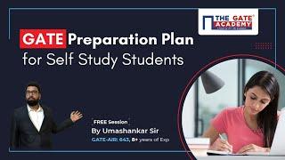 GATE 2022 Preparation Plan for Self Study Students | Complete Study Plan for GATE 2022 Syllabus