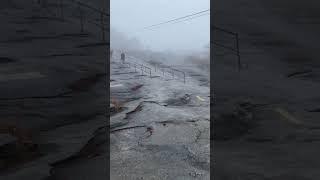 Hiking Stone Mountain GA in the rain #shorts #youtubeshorts #youtube #hiking #rain