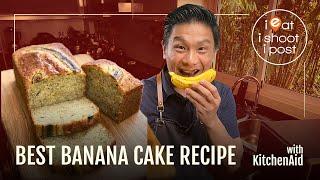 Best Banana Cake Recipe - ieatishootipost