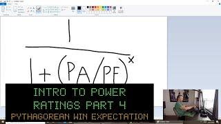 Intro to Power Ratings, Part 4: Pythagorean Win Expectation and Log 5 Win Probability