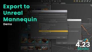 Daz to Blender 2024: Export to Unreal Mannequin