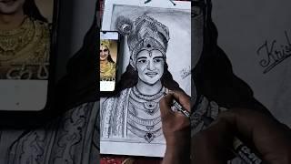 Lord shri krishna drawing🪔#shorts#youtubeshorts#viralvideo