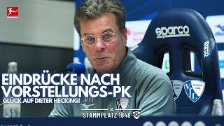 NEUER COACH ️: EINDRÜCKE NACH PK - Dieter Hecking - VfL Bochum 1848